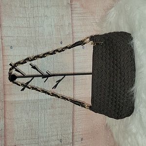 Lina Crochet Purse Coffee